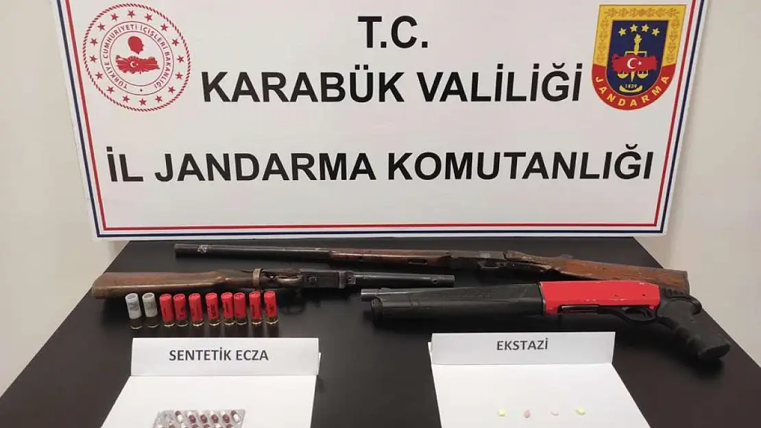 Karabük'te uyuşturucu operasyonu