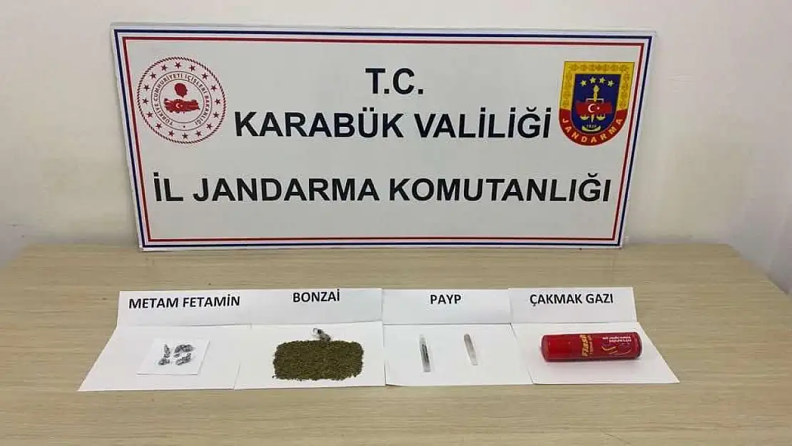 Karabük'te uyuşturucu operasyonu