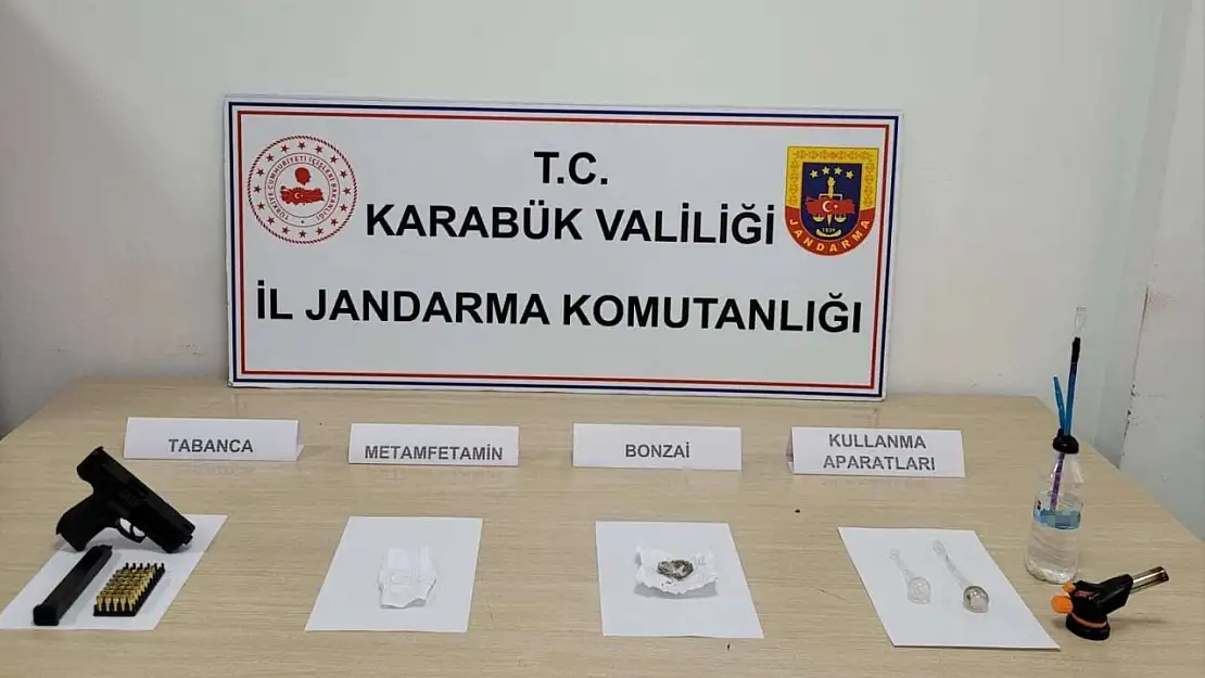 Karabük'te uyuşturucu operasyonu: 1 gözaltı