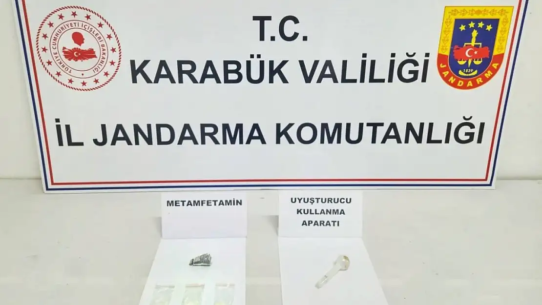 Karabük'te uyuşturucu operasyonu