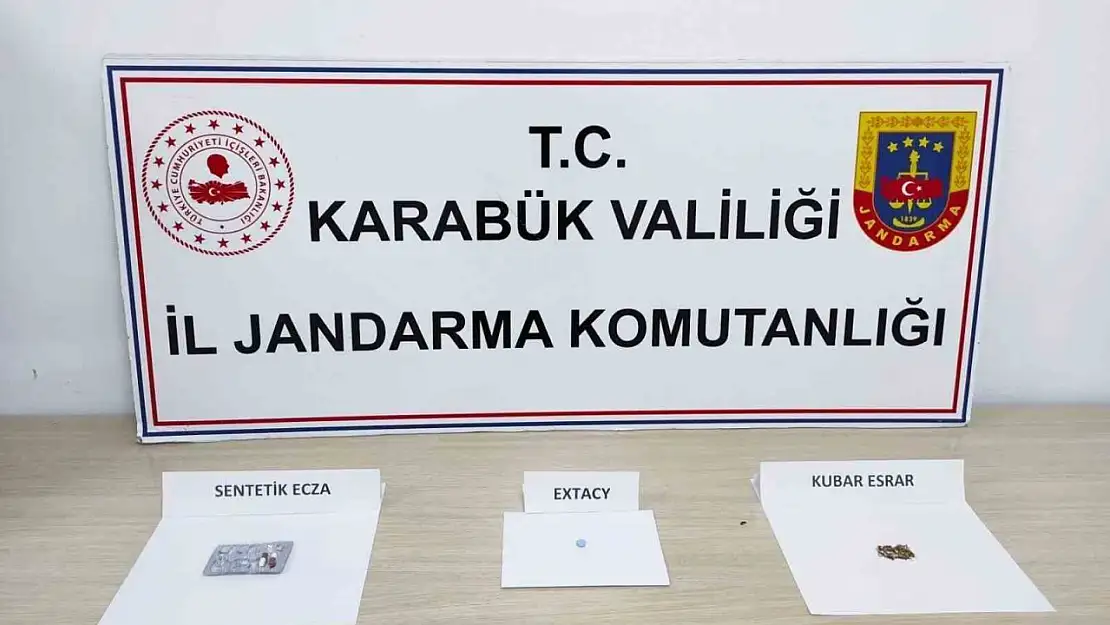 Karabük'te uyuşturucu operasyonu: 2 gözaltı