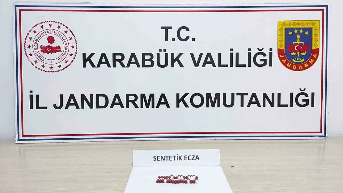 Karabük'te uyuşturucu operasyonu