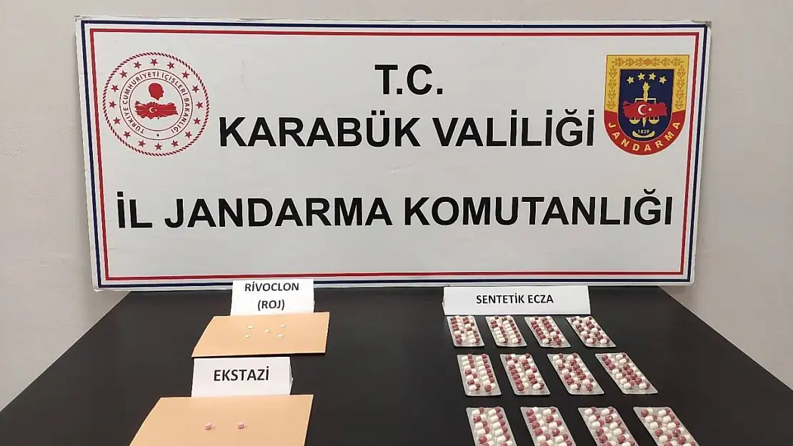 Karabük'te uyuşturucuyla yakalanan 5 şüpheli gözaltına alındı