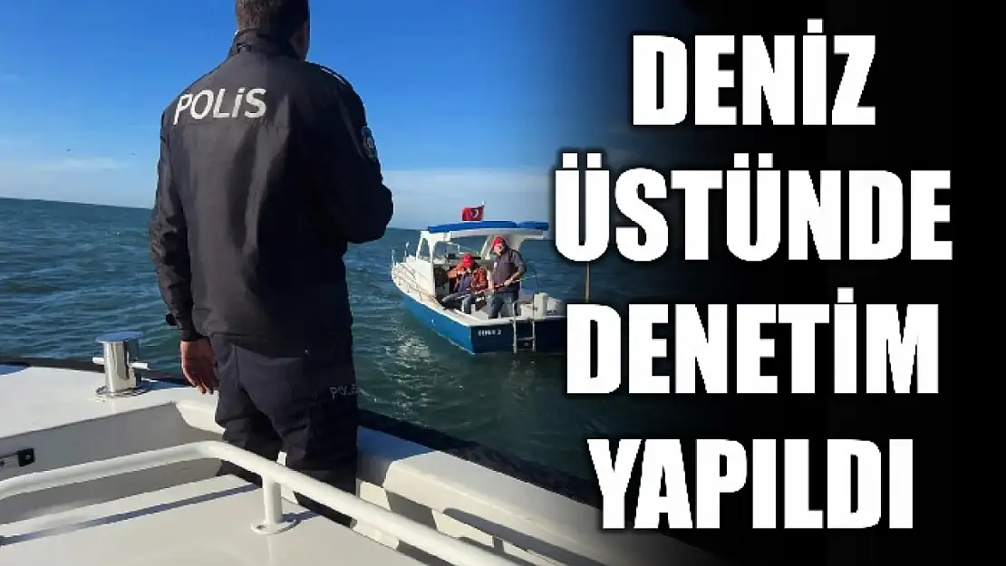 Karada, denizde Bartın Emniyeti her yerde