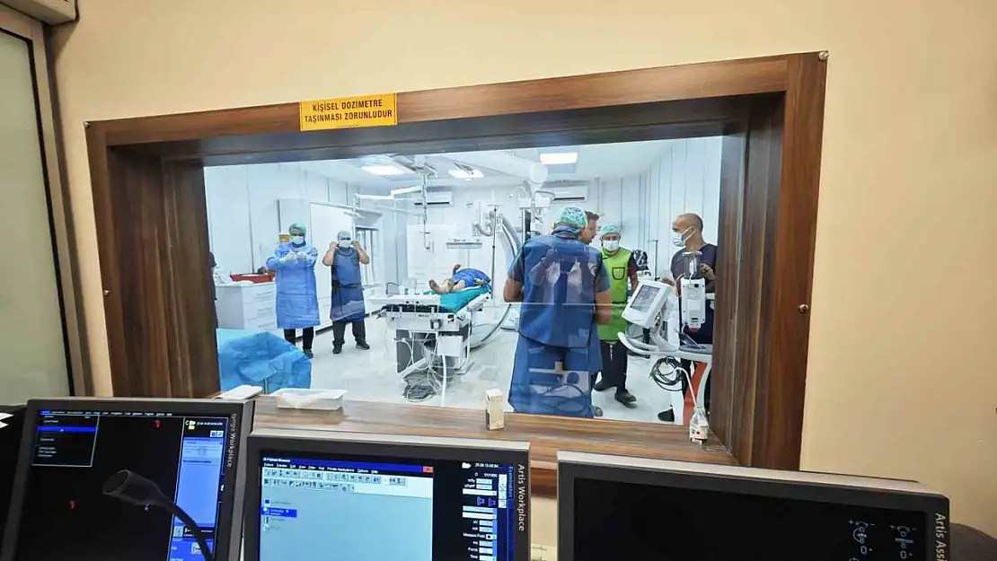 Karadeniz Ereğli'de anjiyo ünitesi hizmete girdi