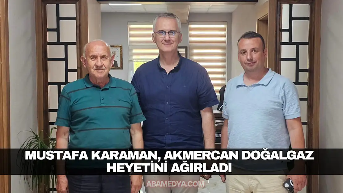Karaman, Akmercan Doğalgaz Heyetini Ağırladı