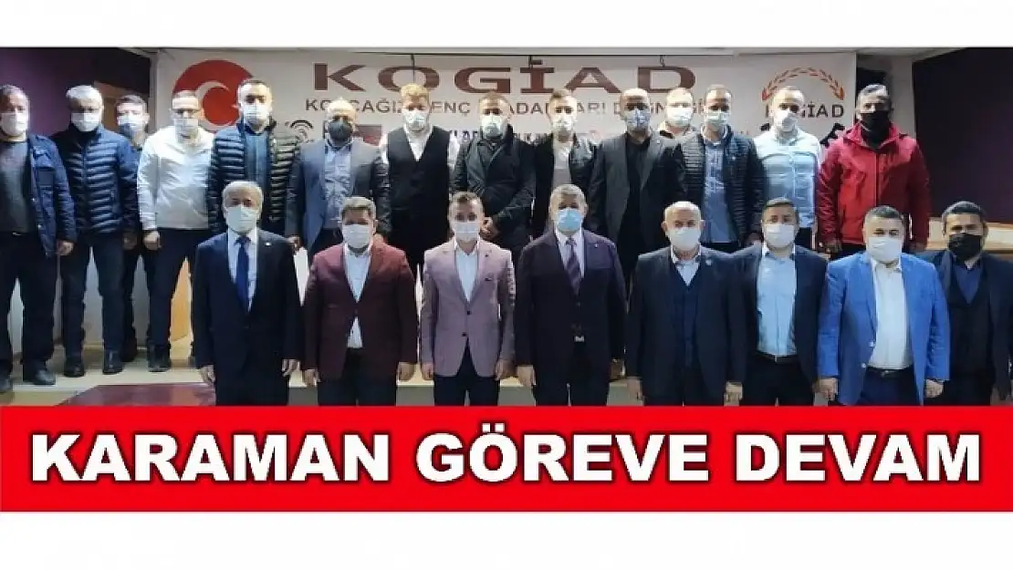 Karaman, KOGİAD'da yeniden başkan seçildi