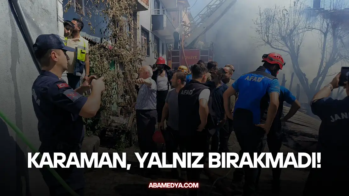 Karaman, Yalnız Bırakmadı!
