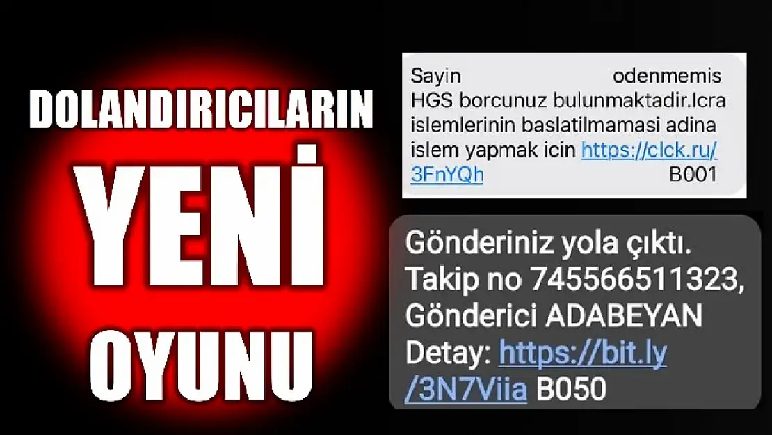 Kargo ve HGS tuzağına dikkat