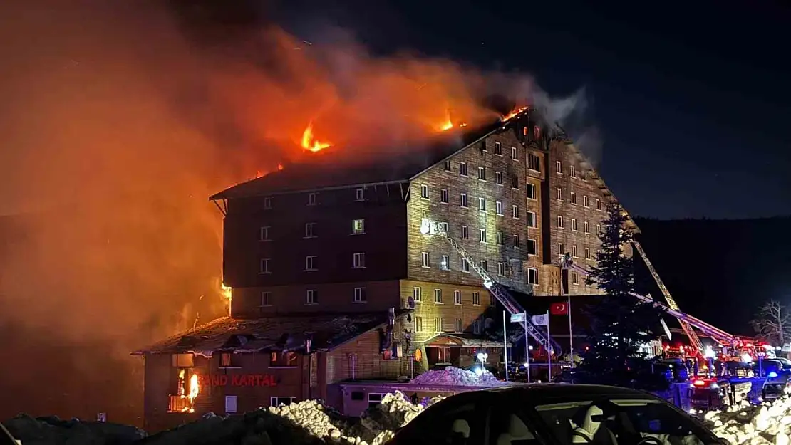 Kartalkaya'daki otel yangınına ilişkin yeni gözaltı