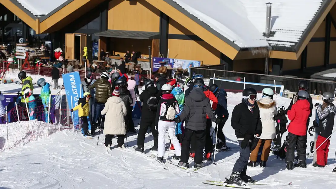 Kartalkaya'ya sömestirde 50 bin tatilci