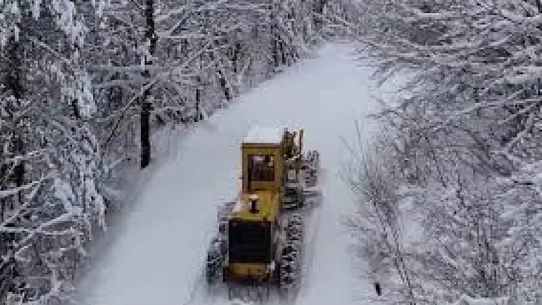 Kastamonu'da 3 ilçede eğitime kar engeli