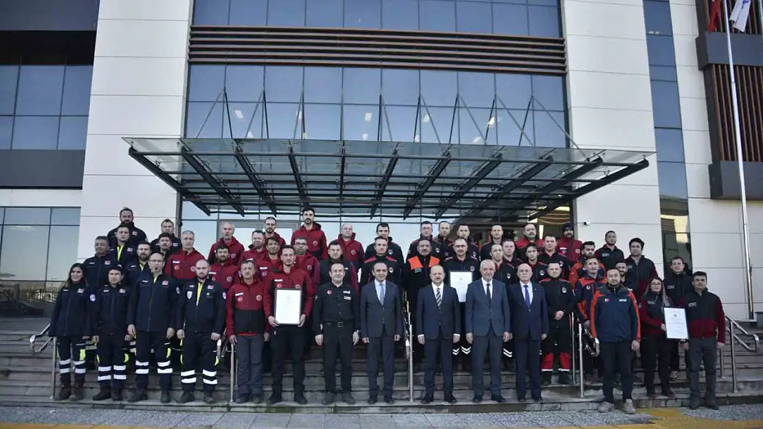 Kastamonu'da 5 arama ve kurtarma ekibi akredite oldu