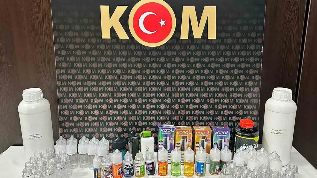 Kastamonu'da elektronik sigara operasyonu: 3 gözaltı