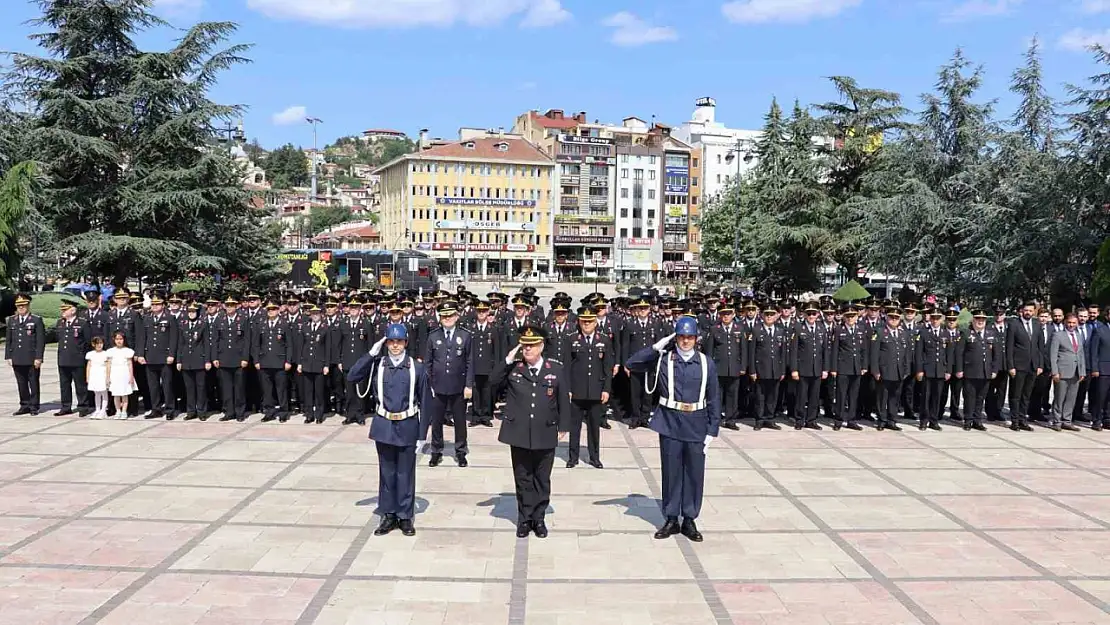 Kastamonu'da Jandarma teşkilatının 186. kuruluş yıl dönümünü kutladı