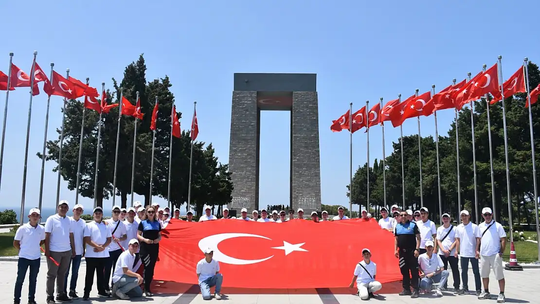 Kastamonu'da liseli öğrenciler, Çanakkale Şehitliğini gezdi