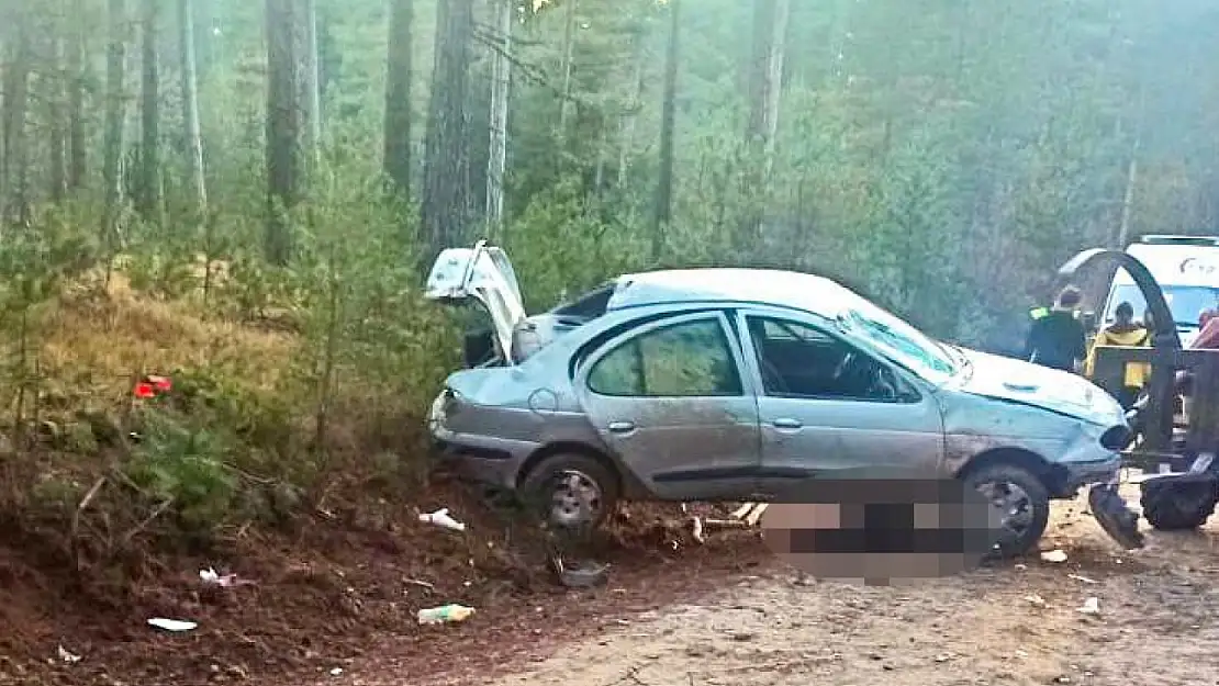 Kastamonu'da otomobil takla attı: 1 ölü, 3 yaralı