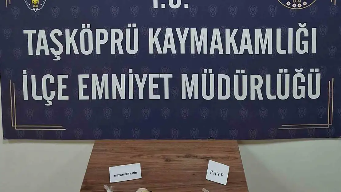 Kastamonu'da uyuşturucu operasyonu: 1 gözaltı