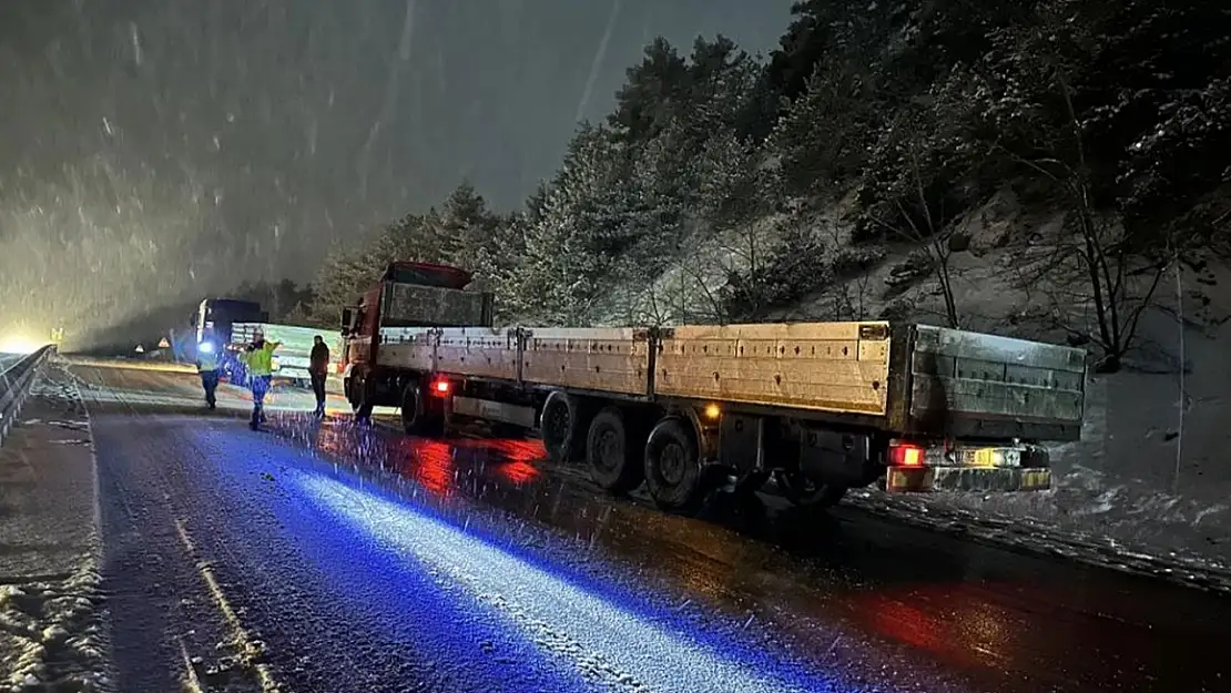 Kastamonu'da yoğun kar yağışı