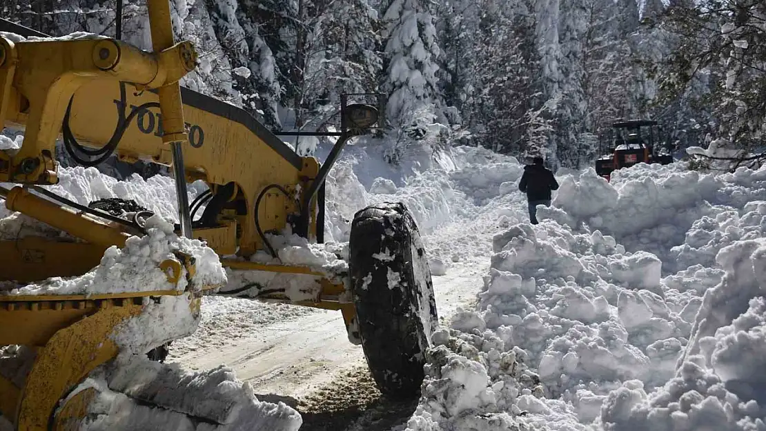 Kastamonu'da yolu kapalı köy sayısı 678'e yükseldi