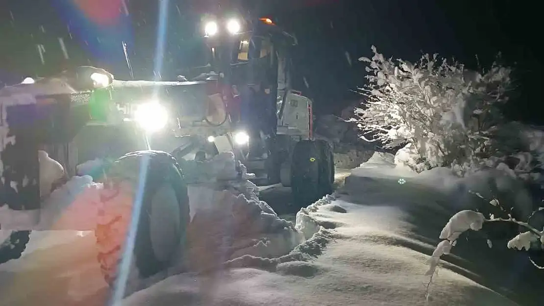 Kastamonu'da yolu kapalı yol adedi 180'e gösterdi