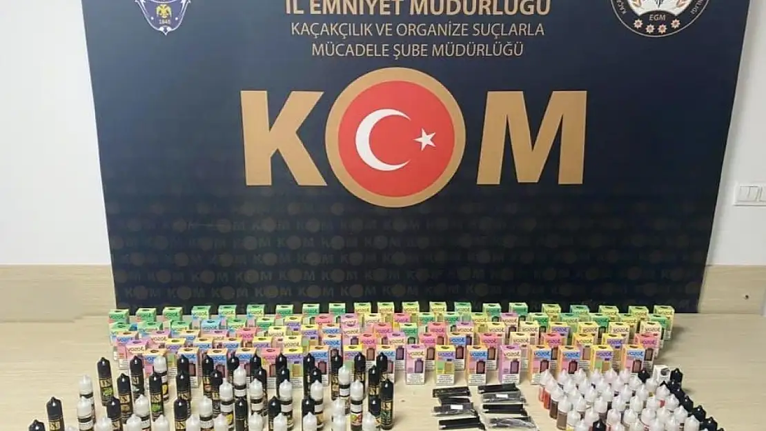 Kastamonu'da yüzlerce makaron ele geçirildi