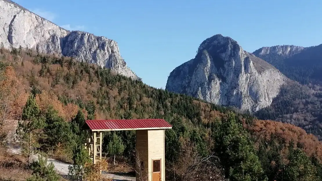 Kastamonu'nun doğa harikası tabiat parkında çalışma başlatıldı