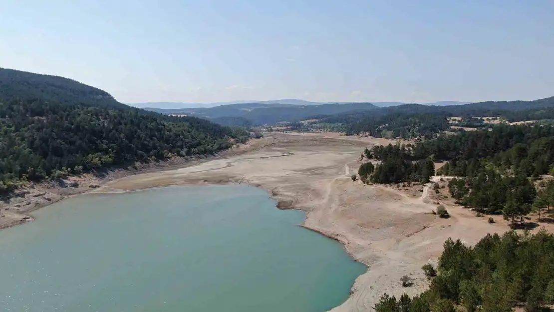 Kastamonu'nun su ihtiyacını karşılayan barajda su seviyesi yüzde 24'e düştü