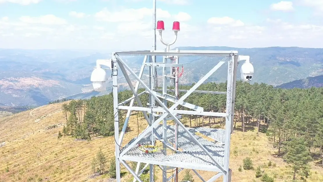 Kastamonu ormanları yangınlardan gözetleme kuleleri ve dronlarla korunuyor