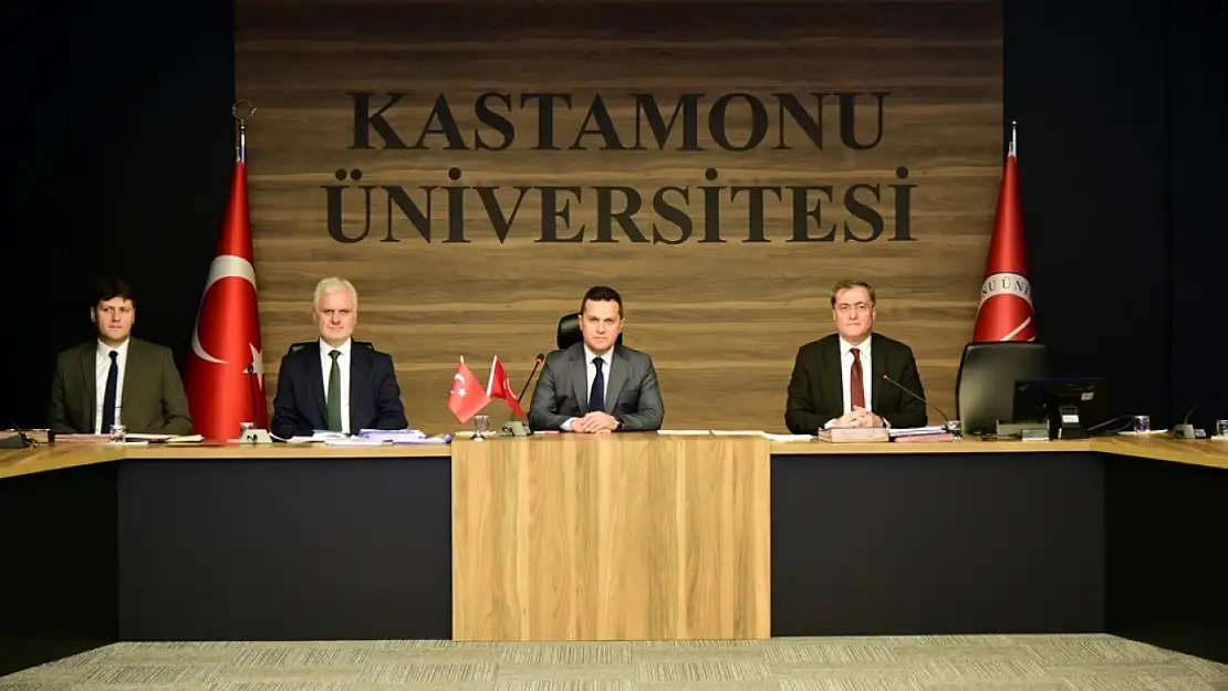 Kastamonu Üniversitesi'nde senato toplantısı gerçekleştirildi