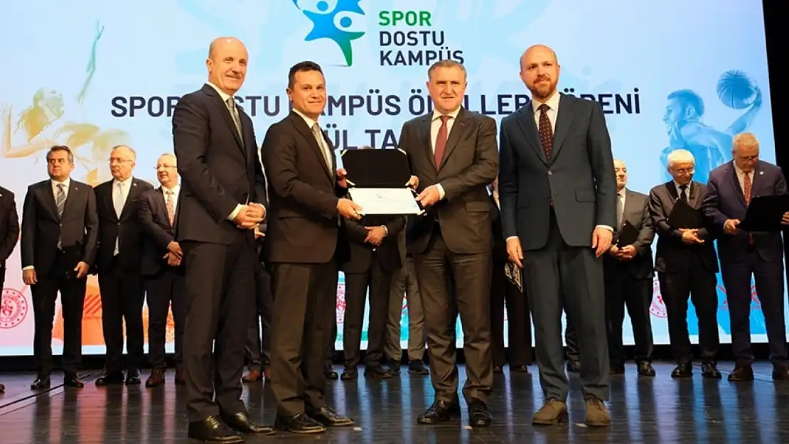 Kastamonu Üniversitesi'ne 'spor dostu kampüs' unvanı