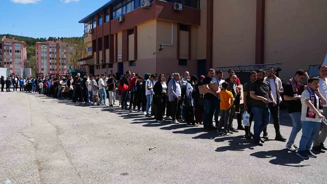 Kastamonuspor taraftarından Amed maçına yoğun ilgi