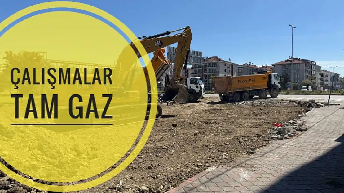 Kavşak Çalışmaları Başladı