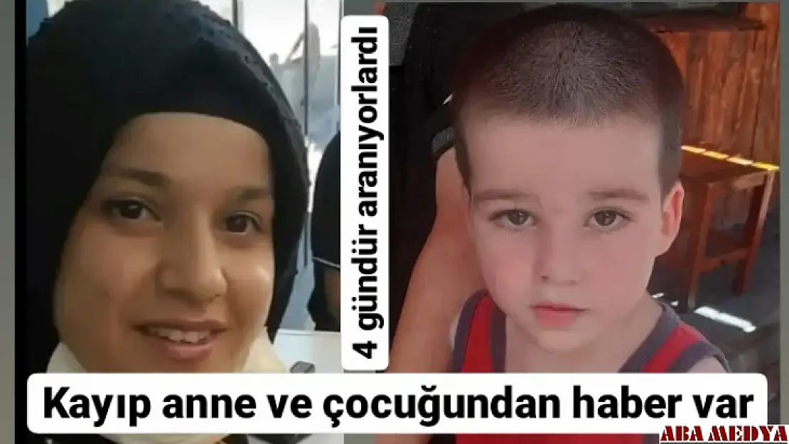 Kayıp anne ve çocuğundan haber var