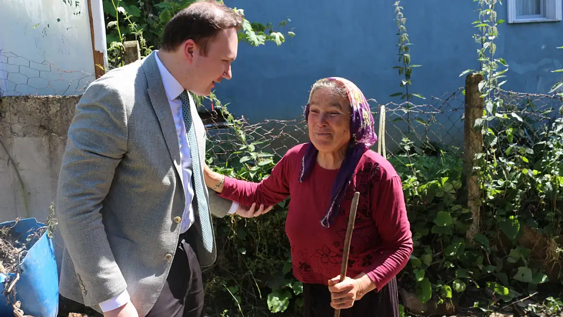 Kaymakam Kılıç sorun ve talepleri yerinde dinliyor