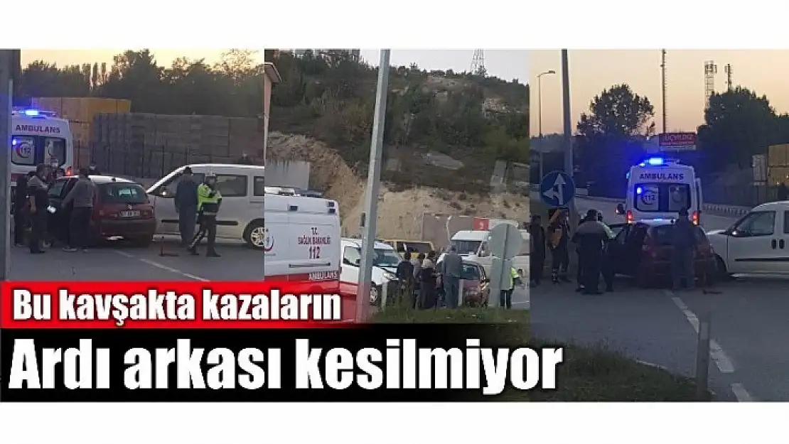 Kazaların ardı arkası kesilmiyor