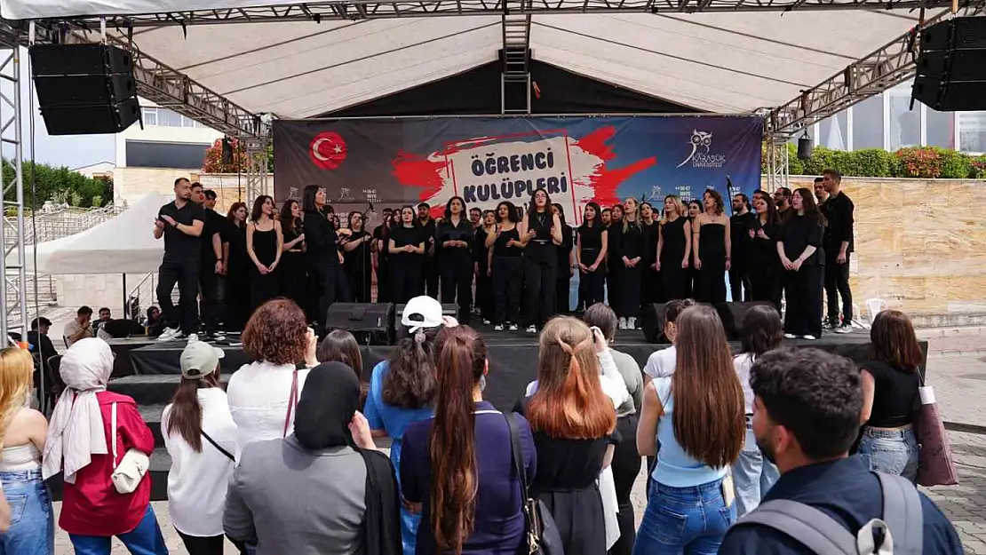 KBÜ'de öğrenci kulüpleri şenliği coşkuyla gerçekleştirildi