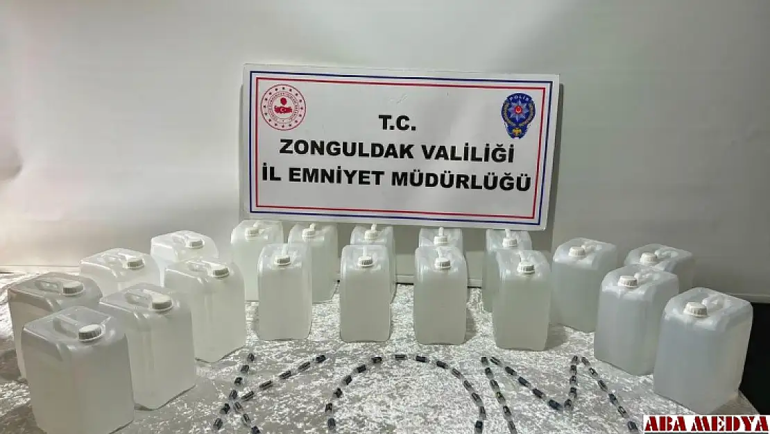 Kdz. Ereğli'de kaçak içki operasyonu