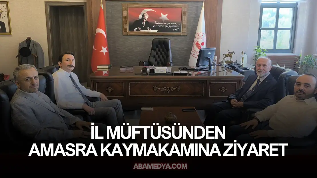 Keskin'den Amasra Kaymakamına Hayırlı Olsun Ziyareti
