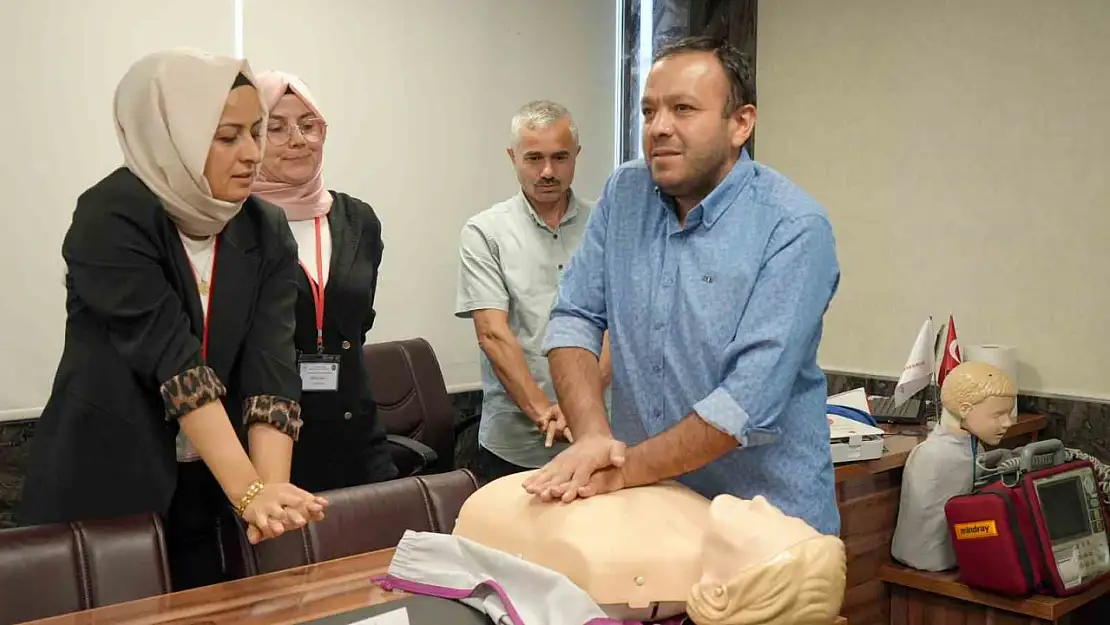 Kırsalda görev yapan din görevlileri, aldıkları ilk yardım eğitimi sayesinde hayat kurtaracak