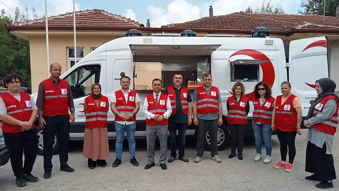 Kızılay Bartın Şubesi mobil ikram aracına kavuştu