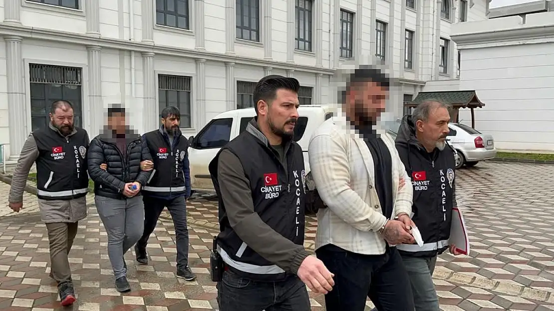 Kocaeli'de cinayet: 3 şüpheli tutuklandı