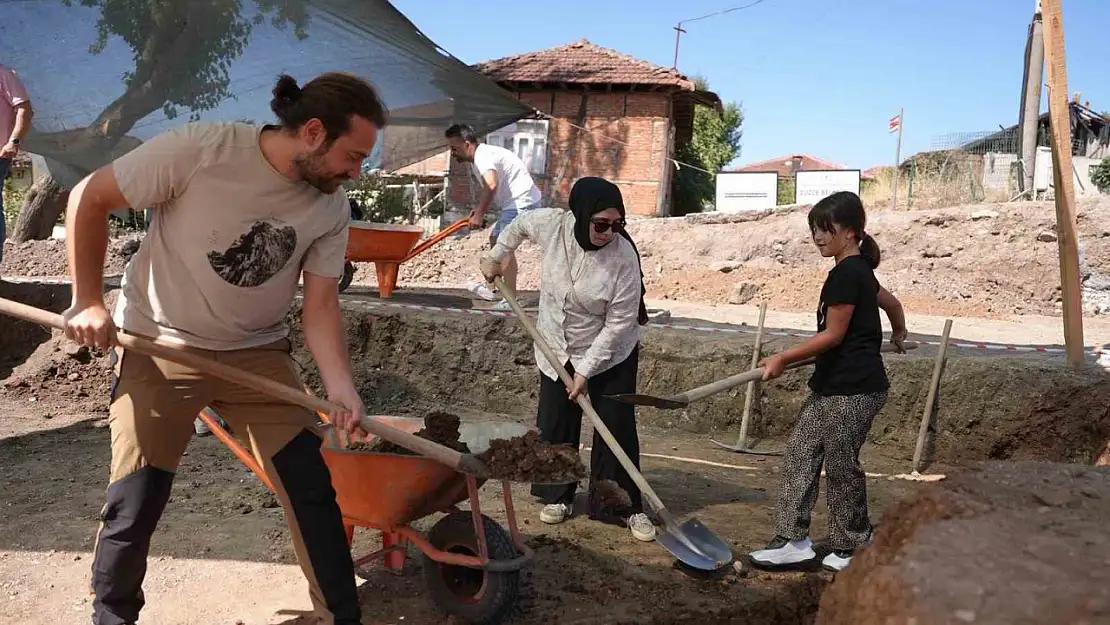 Konuralp'te kazı çalışmaları tamamlanmak üzere