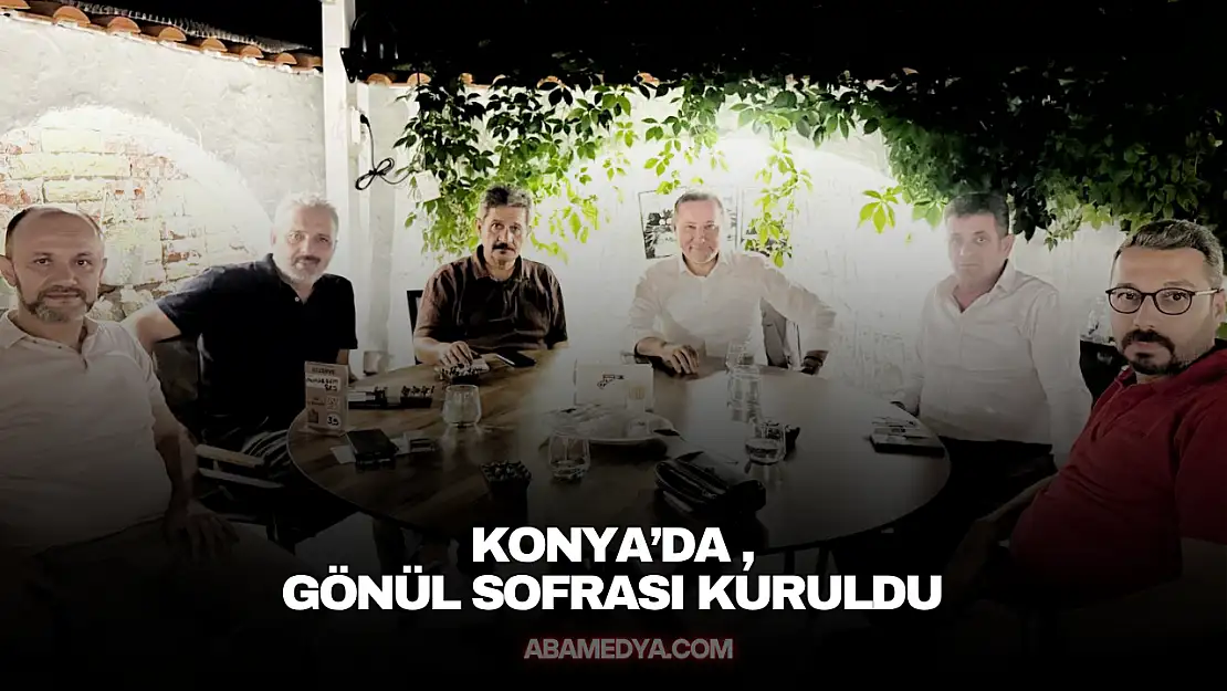 Konya'da Gönül Sofrası Kuruldu