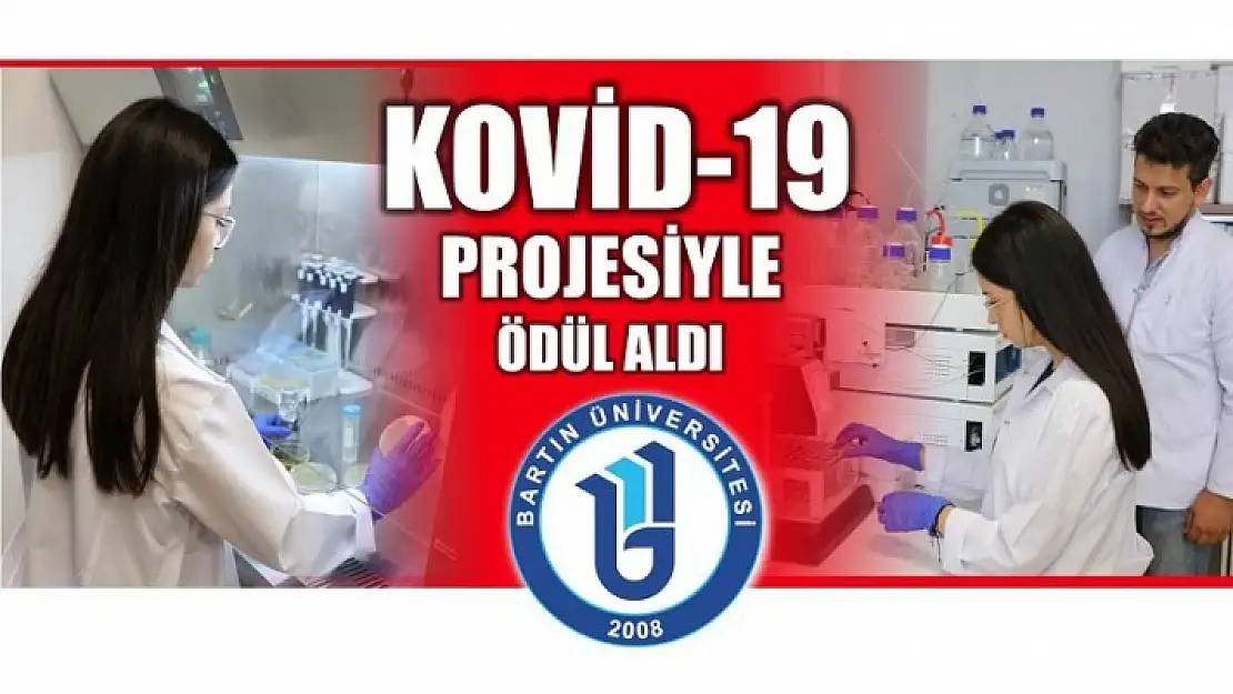 Kovid-19 projesiyle ödül aldı