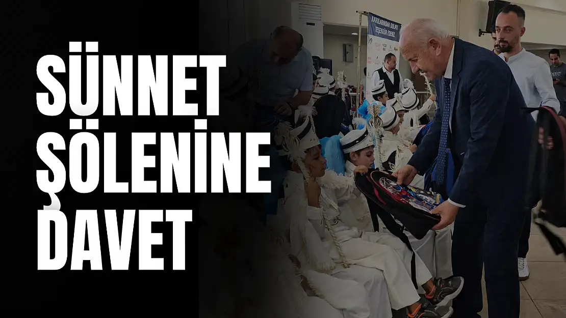 Kozcağız Belediyesi'nden Sünnet Şöleni Daveti