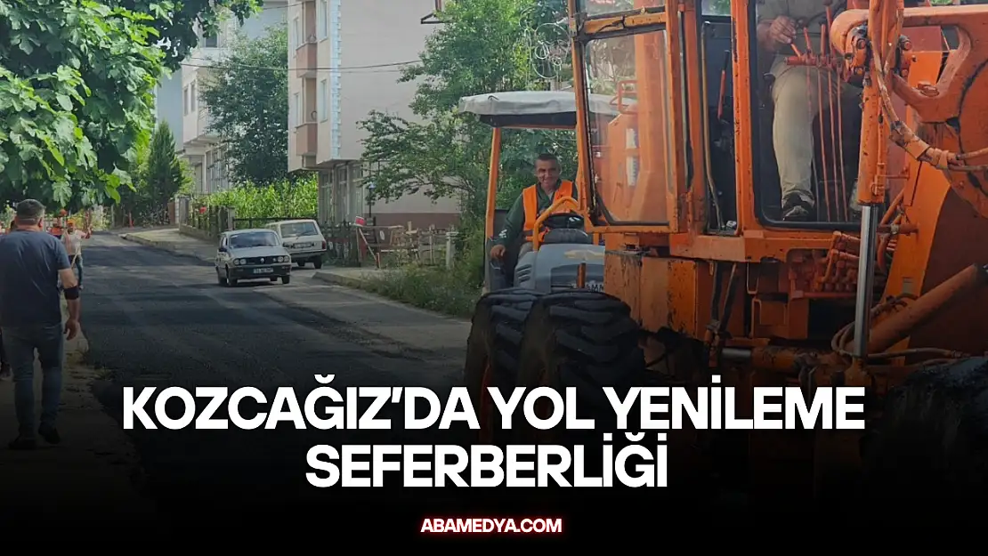 Kozcağız'da Yol Yenileme Seferberliği