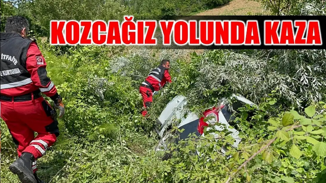 Kozcağız yolunda kaza 9 Yaralı