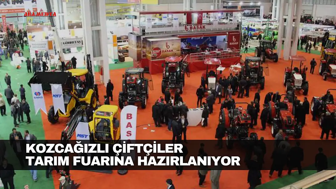 Kozcağızlı Çiftçiler Tarım Fuarına Hazırlanıyor