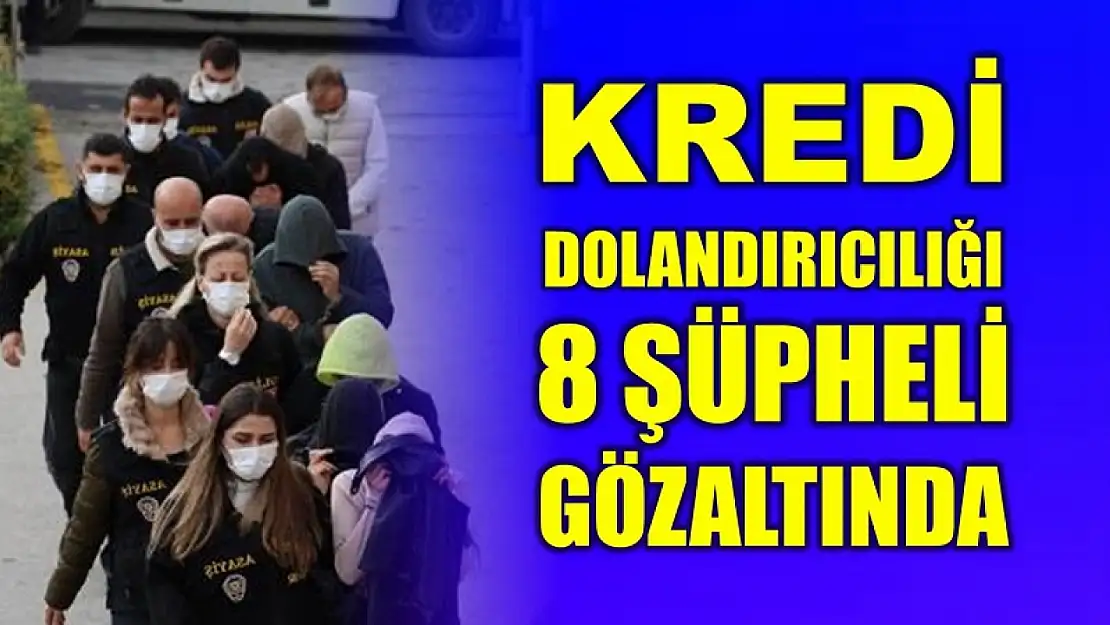 Kredi çekmek isteyenleri dolandırdılar